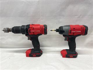 CRAFTSMAN V20 20-volt Max 4-Tool Power Tool Combo Kit with Soft Case